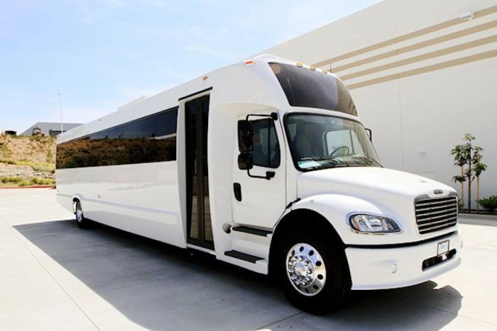 White limo bus – Fort Lupton limo service